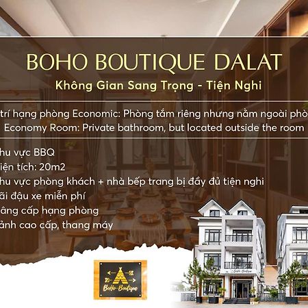 Boho Boutique Da Lat - View Nha Long Lang Man Hotel Exterior photo