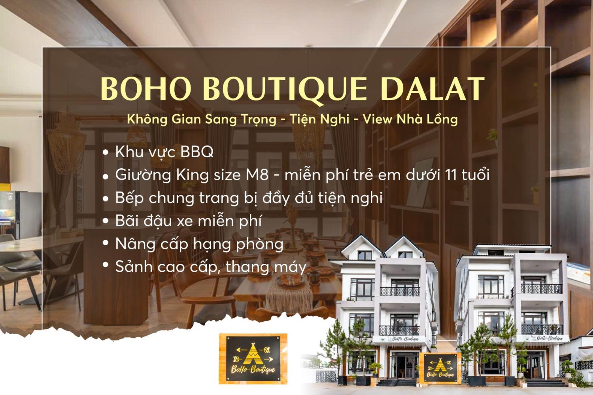 Boho Boutique Da Lat - View Nha Long Lang Man Hotel Exterior photo