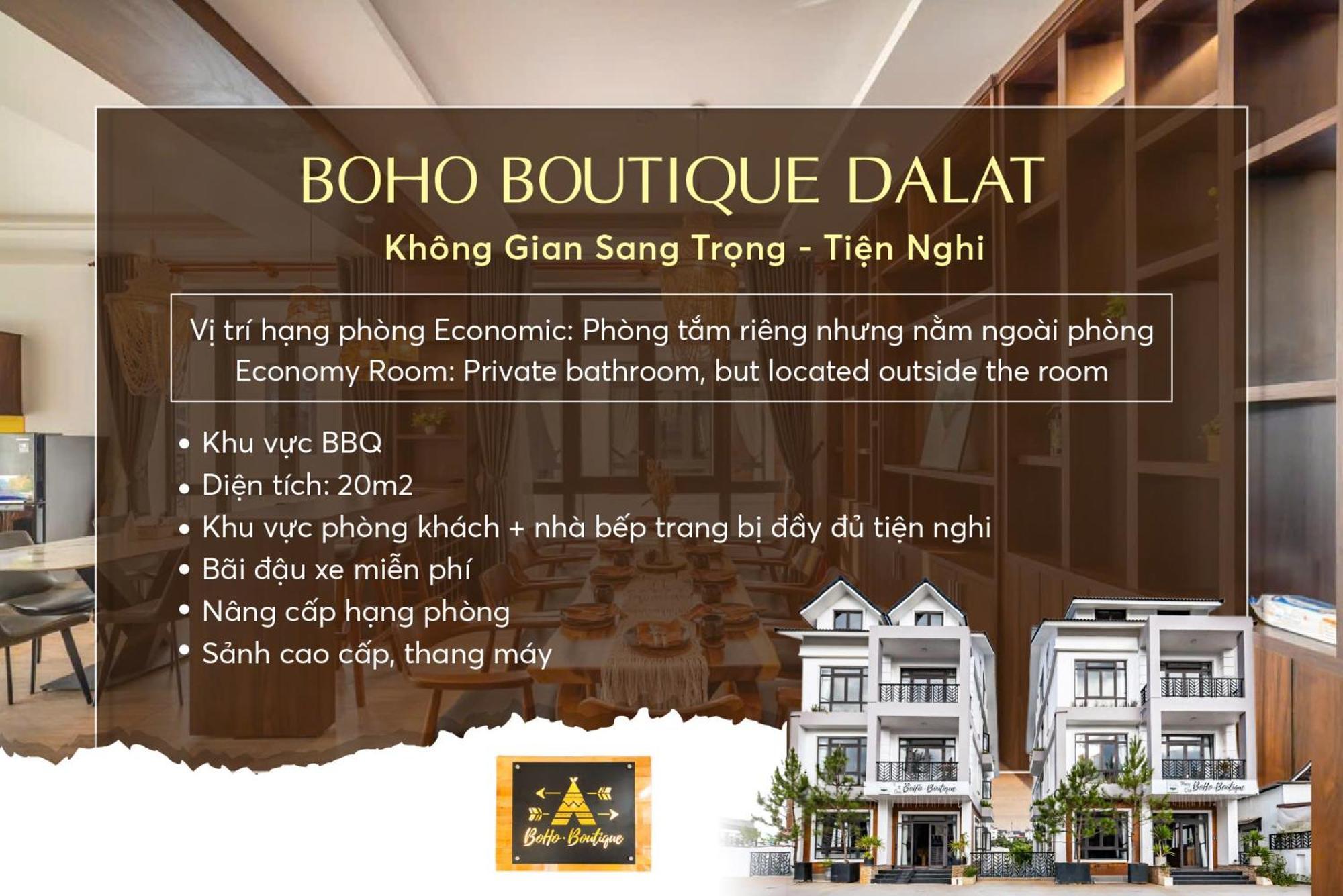 Boho Boutique Da Lat - View Nha Long Lang Man Hotel Exterior photo